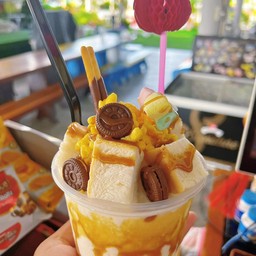 ปังเย็นนมสดคาราเมล
