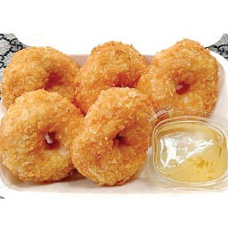 ทอดมันกุ้งเจ๊จู ตลาดลุงออม