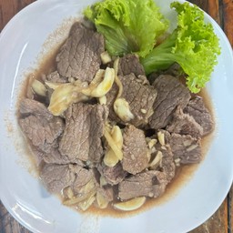 เนื้อผัดน้ำมันหอย