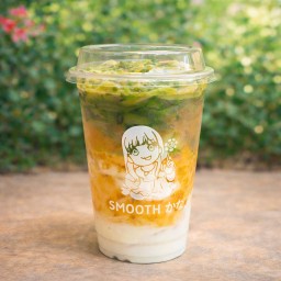 มัทฉะ นมสด เนยถั่ว