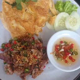 ข้าวกระเพราไก่+ไข่เจียว