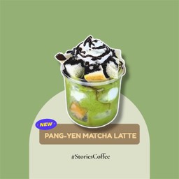 (FR) Pang-Yen Matcha Latte (ปังเย็นมัทฉะลาเต้)