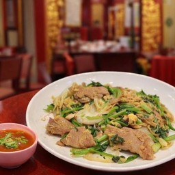 สุกี้แห้งเนื้อ