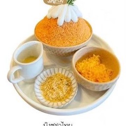 บิงซูฝอยทองชาไทย