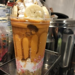 บานอฟฟี่ชาไทยปั่นวิปครีมคาราเมล