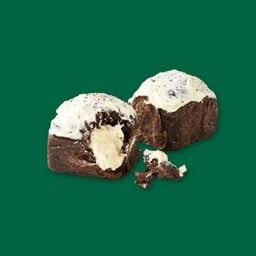 Dark Chocolate with Custard Bun