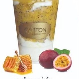 เสาวรสสมูทตี้น้ำผึ้ง