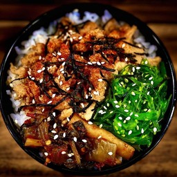 ข้าวหน้าไก่สไตล์เกาหลี