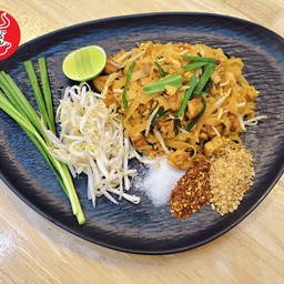 ผัดไทย ใส่ไข่ไม่ใส่เนื้อสัตว์