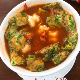 แกงส้มชะอมไข่กุ้ง