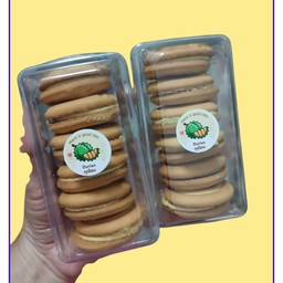 คุ้กกี้ทุเรียน ในกล่องเบเกอรี่น่ารัก 77g. (6ชิ้น) แบบพอดีทาน (สต้อก20)