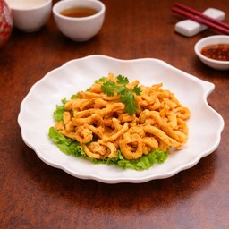 หมึกทอดทองคำ