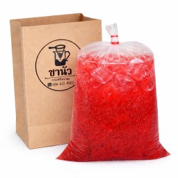 แดงโซดาเย็น ถุงกระดาษ