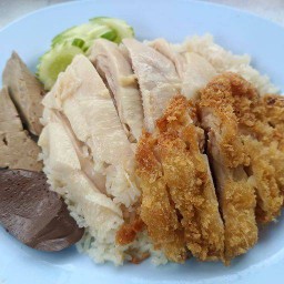พุงกางข้าวมันไก่-ก๋วยเตี๋ยวเป็ด