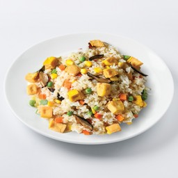 ข้าวผัดเต้าหู้เห็ดหอมฮ่องกง