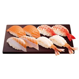 [LINE MAN Only] ชุดแซลมอนและเอบิ