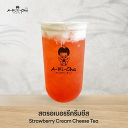 ชาสตรอว์เบอร์รี่ครีมชีส