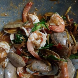 ผัดพริกเผาทะเลรวม