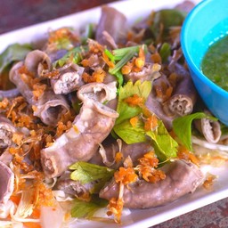 ใส่อ่อนหมูลวกจิ้ม
