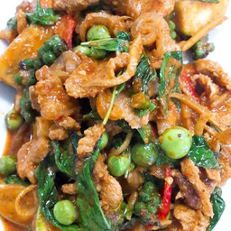 ผัดเผ็ดหมูป่า