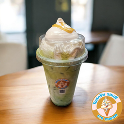 มัทฉะลาเต้วิปไอศกรีม