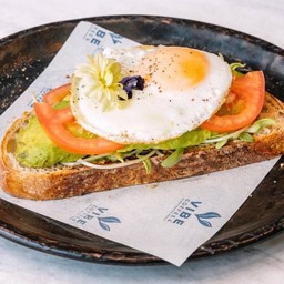 Sunrise Avocado sourdough toast
