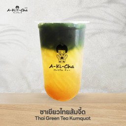 ชาเขียวไทยส้มจี้ด