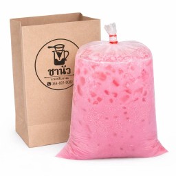 นมชมพู ถุงกระดาษ