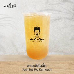 ชาเขียวมะลิส้มจี้ด