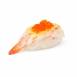 ซูชิกุ้งเบิร์นชีส