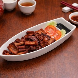 ไส้หมูทอด