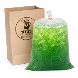 เขียวโซดาเย็น ถุงกระดาษ