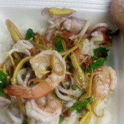 ผัดขี้เมาทะเล