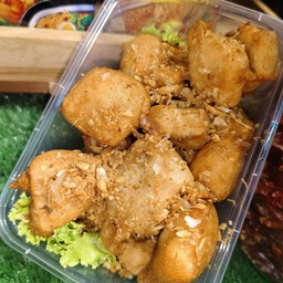 หมูยอชุปแป้งทอด
