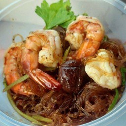 กุ้งอบวุ้นเส้น ลี่ชุน