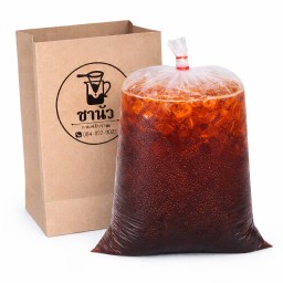 ชาดำเย็น ถุงกระดาษ