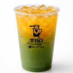 ชาเขียวน้ำส้ม