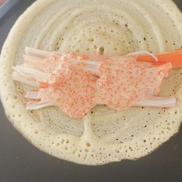 โตเกียวปูอัดซอสไข่กุ้ง
