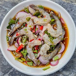 ยำกุ้งสด