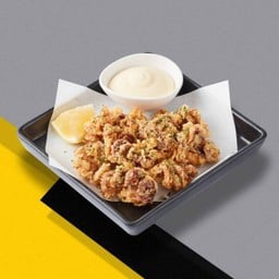 หนวดปลาหมึกทอดกรอบ