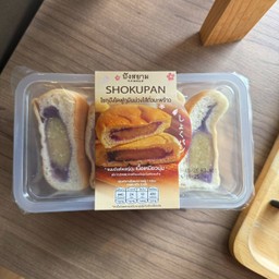 โชกุปังไดฟูกุมันม่วงไส้ถั่วมะพร้าว