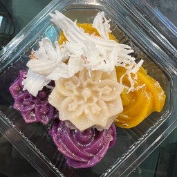 ขนมกล้วย+ฟักทอง+มันม่วง