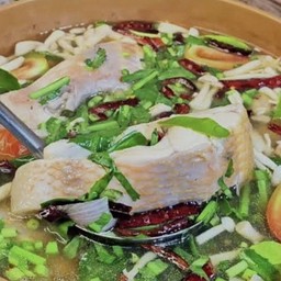 ต้มยำปลาทับทิมน้ำใส