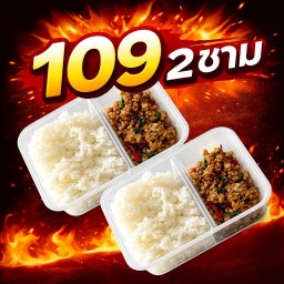 โปรเดือด กะเพรา2ชุด109