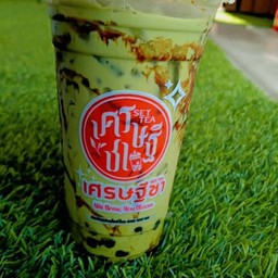 ชาเขียวบราวน์ชูก้า ไข่มุก