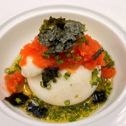 Mentai Burrata cheese