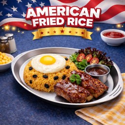 BBQ Pork Ribs American Fried Rice