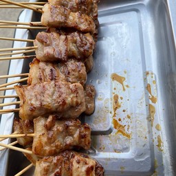 หมูปิ้ง 15 ไม้ ข้าว 2ห่อ