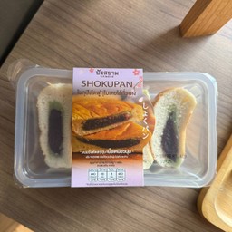 โชกุปังไดฟูกุใบเตยไส้ถั่วแดง