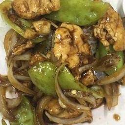 ผัดพริกหยวก (กับข้าว)